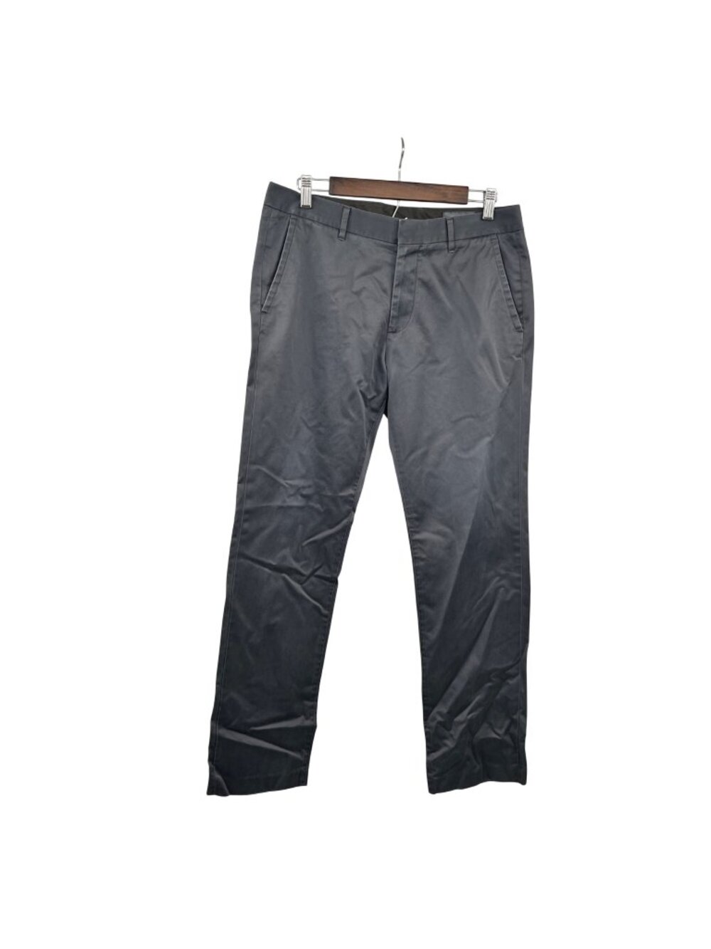 BONOBOS Mens Friday Slim Dress Pants Gray Size 32x30 Pockets